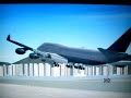 Boeing747 landing Kai Tak