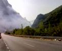 cusano mutri - incendio a monte cigno, la mattina