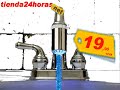 Grifo de dise�o, novedad tecnol�gica con led\