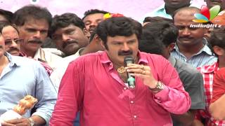 Balakrishna's Full speech at Boyapati Srinu movie opening | Simha
