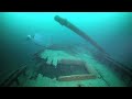 Underwater video of the Grace Channon shipwreck in Lake Michigan off Milwaukee, USA.