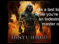 Disturbed - Indestructible Lyrics Disturbed - Indestructible Lyrics