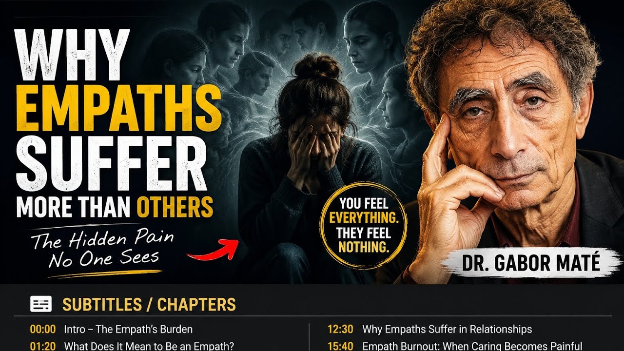 Why Empaths Suffer More Than Others | Insights by Dr. Gabor Maté