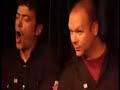 christian, fred, simon, vincent et ian vous pr�sentent le t�l�-journal des enfants du feu, chacun ayant une caract�risque propre.

pour en savoir plus sur le spectacle improvis� des enfants du feu, visitez le www.enfantsdufeu.com

prochaine soir�e le 28 septembre 2008, au zaricot, saint-hyacinthe.