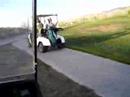 Golf cart chase Golf cart chase