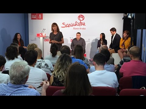 Arabako Euskadiko Gazte Sozialisten kongresua itxi du Idoia Mendiak