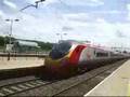 Virgin Pendolino trains at Tring 19 July 2007