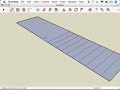SketchUp: Making Stairs: The Subdivided Rectangles method