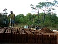 Casa construida com tijolo ecol�gico