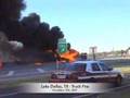 Lake Dallas, Texas Truck Fire - Explosion