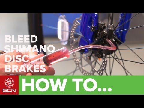 how to bleed shimano xt brakes