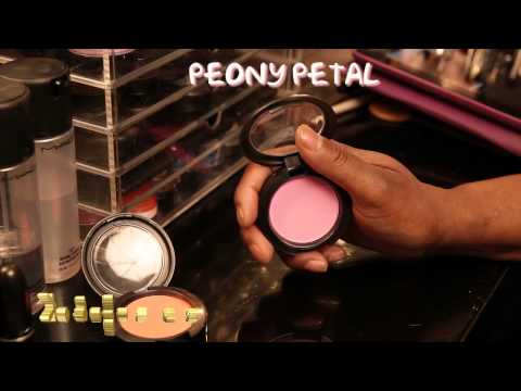 MAC Tres Chic - This collection launched 4/5/12. Please check Vid Highlights below. · · · · · · VIDEO HIGHLIGHTS INCLUDE · · · · · · · Peony Petal blush - 1:40 Modern Mandar...