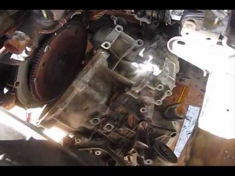 How to replace Transmission Mazda 626 part10
