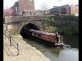 A boat passing in Castlefield-