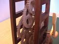 Uplifting Time - Wooden Clock