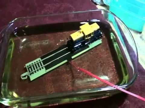 how to oil an ho train engine