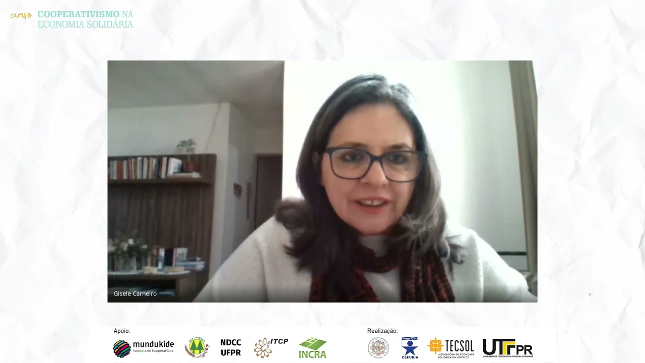Encontro 01 - Apresentação - Curso de Cooperativismo na Ecosol - (18/05/2021)
