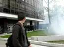la petite démonstration de force des CRS