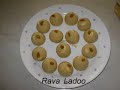 Diwali special : Indian Microwave Cooking-  Rava ladoo