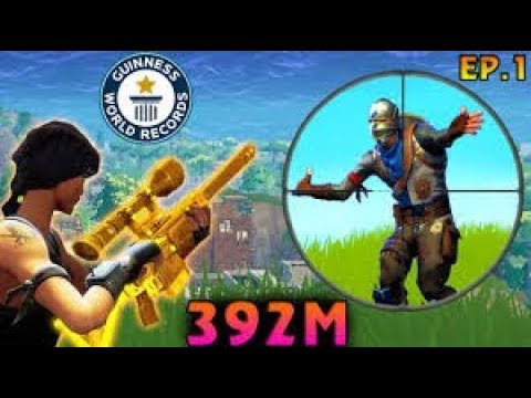 392 METER NO SCOPE || NEW WORLD RECORD || Fortnite Battle Ro