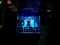 Leds do painel da Lander (azul colocado)