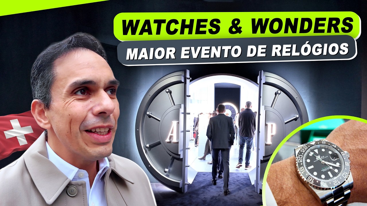 Uma semana em Genebra. Watches & Wonders 2026. O maior evento de Relógios do Mundo #macmasi