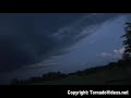 Incredible Tornadic Supercell at Sunset