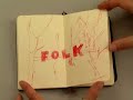 Moleskine Ragnar Kjartansson notebook @ Detour exhibition