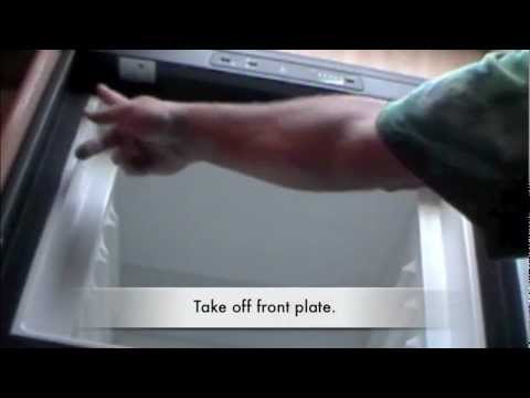 how to change an rv refrigerator cooling unit