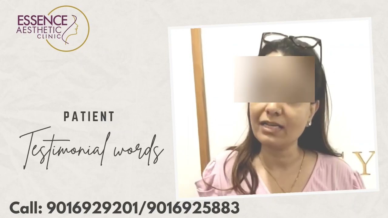 Patient testimonial for best skin care clinic in Vadodara. #vadodarawomen #skincare #ourvadodara