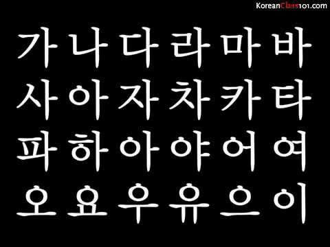 how to read korean words