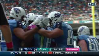 Marcus Mariota Huge 3rd-Down Run Leads to His 3rd TD Pass of the Day! | Titans vs. Dolphins | NFL by NFL