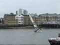 Ben Ainslie visits Tower Bridge 5 Sep 2008