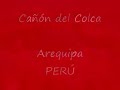 El Cañón del Colca - Arequipa - Perú (el condor pasa)