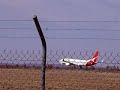 QANTAS FLIGHT 780 LANDING ALICE SPRINGS