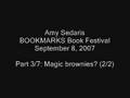 Amy Sedaris at BOOKMARKS (3/7)