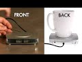 USB Drink Warmer with 4-port USB 2.0 Hub