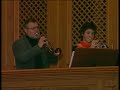 Eingangsspiel
Trompeten: Vaclav Medlik, Evelin Wanner 
Orgel: Peter Leu