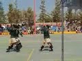 esta es la escolta del cbta 21 en el nacional de bachilleres en aguascalientes mex.