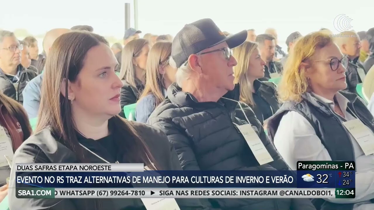 Duas Safras etapa Noroeste: Evento debate inovação, manejo de inverno e crédito agrícola no RS