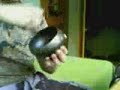 Very high pitched deafening tibetan singing bowl