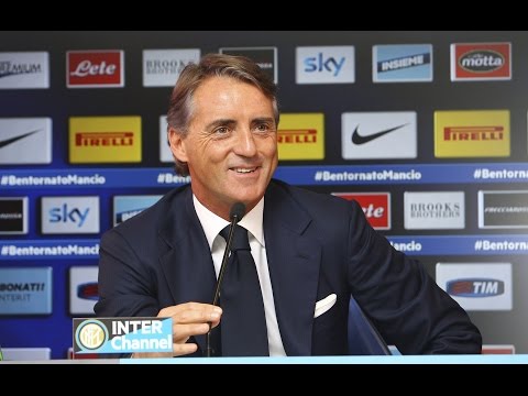 Live! Conferenza Stampa Roberto Mancini prima di Inter-Udinese 6.12.2014 h:14:15
