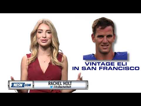 Video: Eli Manning takes sip from fountain of youth in Giants win over 49ers