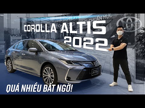 HÀNG NÓNG Toyota Corolla Altis 2022: Giá shock vậy có gì đấu Civic?