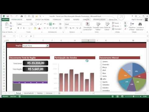 Apresentação do curso: Dashboard no Excel 2010