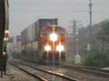 BNSF 6117 West with CSX Intermodel 6/30/07