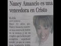 Trayectoria Nancy Amancio