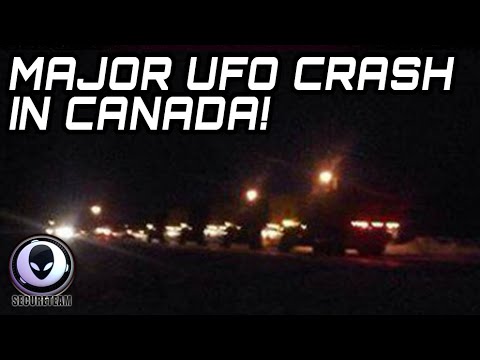 2/21/15 ALERT! MAJOR UFO CRASH IN CANADA! MILITARY DENIES ALIEN COVERUP