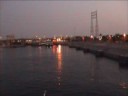 Sunset at Edfu Lock Sunset at Edfu Lock
