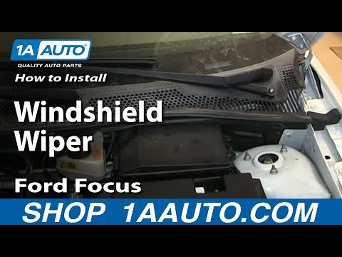 How To Install Replace Windshield Wiper Arm 2000-07 Ford Focus